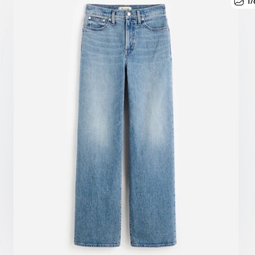 Madewell The Perfect Vintage Wide-Leg Crop Jeans - Picture 4 of 7
